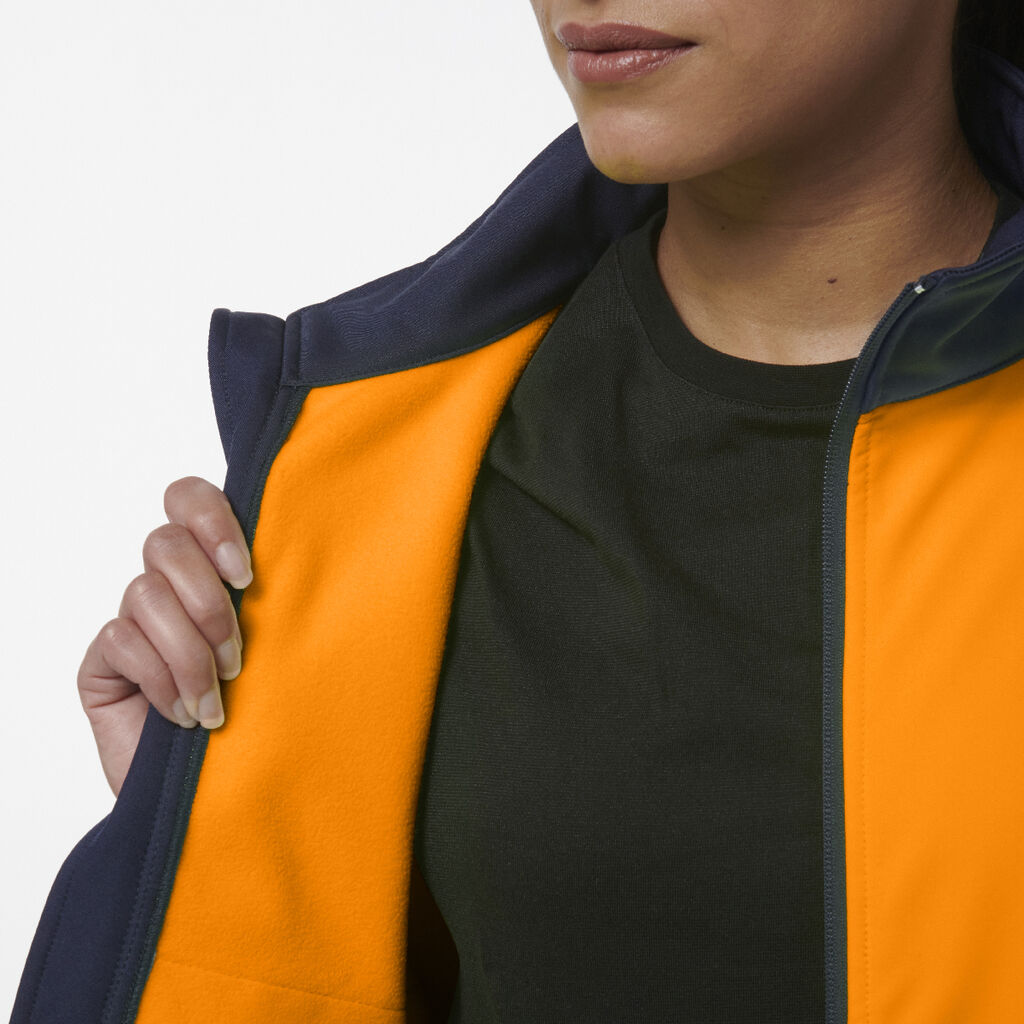 King Gee Women's Reflective Spliced Soft Shell Jacket (K45006)
