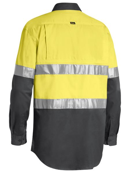 Bisley Men's 3M Taped Cool Hi Vis Light Weight Shirt-(BS6696T)