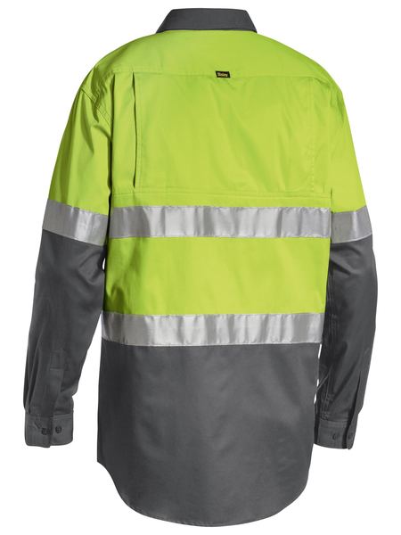 Bisley Men's 3M Taped Cool Hi Vis Light Weight Shirt-(BS6696T)