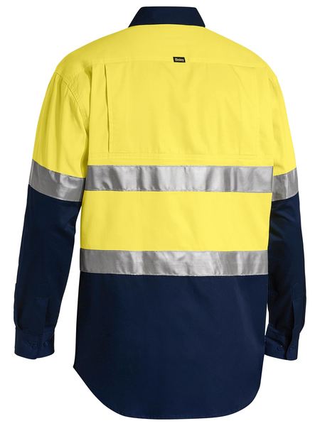 Bisley Men's 3M Taped Cool Hi Vis Light Weight Shirt-(BS6696T)