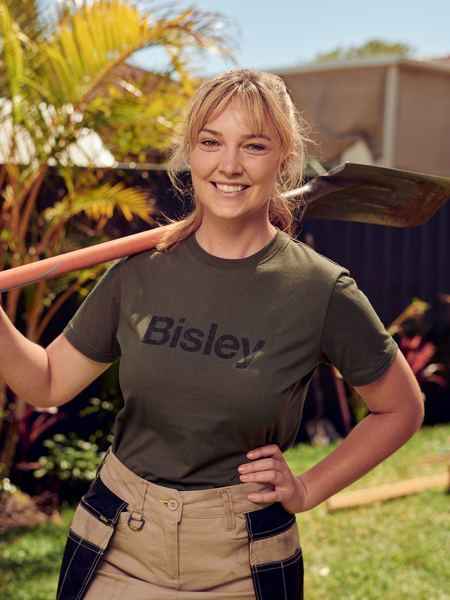 Bisley Women's Cotton Logo Tee (BKTL064)