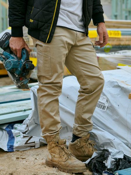 Bisley Stretch Cotton Drill Cargo Cuffed Pants (BPC6028) – Budget Workwear  New Zealand Store