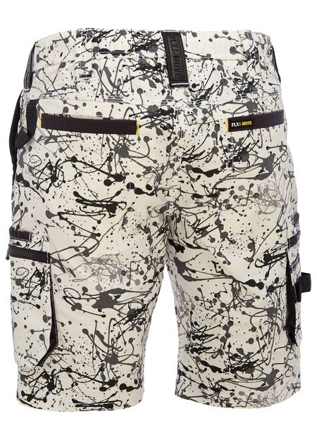 Bisley Flx & Move Stretch Canvas Camo Cargo Short - Limited Edition (BSHC1337)