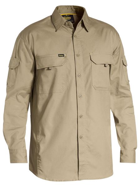 Bisley Mens X Airflow™ Ripstop Work Shirt-(BS6414)