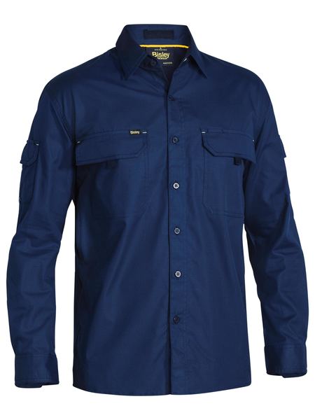 Bisley Mens X Airflow™ Ripstop Work Shirt-(BS6414)