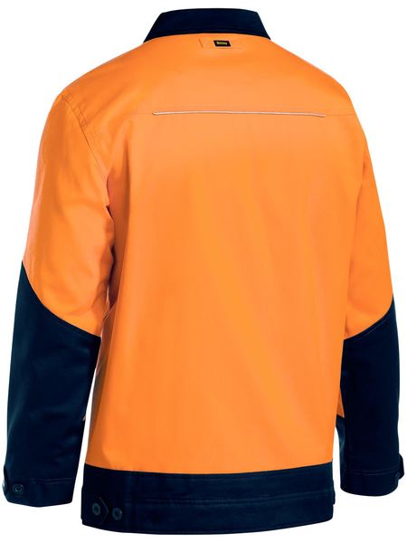 Hi vis discount cotton drill jacket