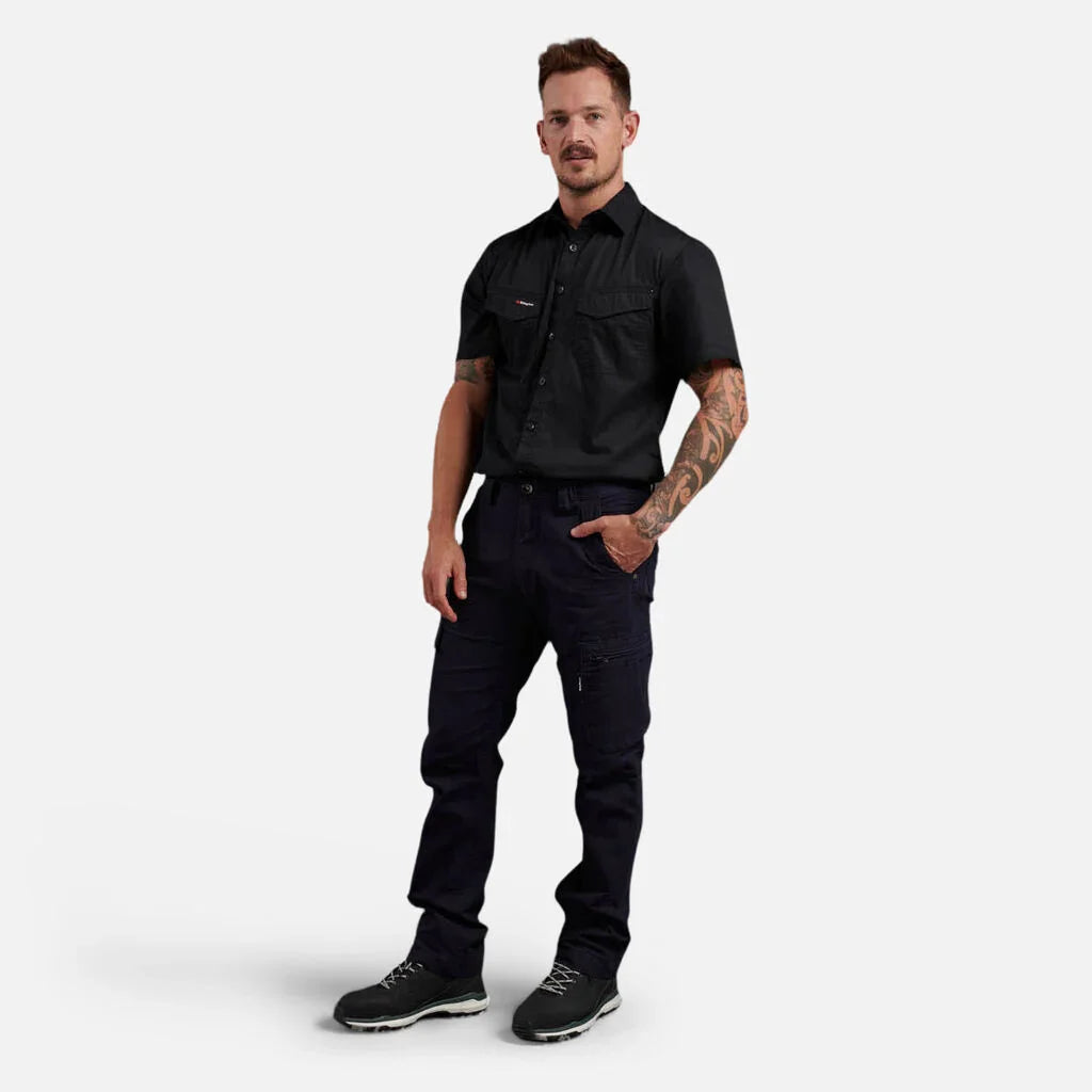King Gee Tradies Canvas Cargo Work Pants (K13280)