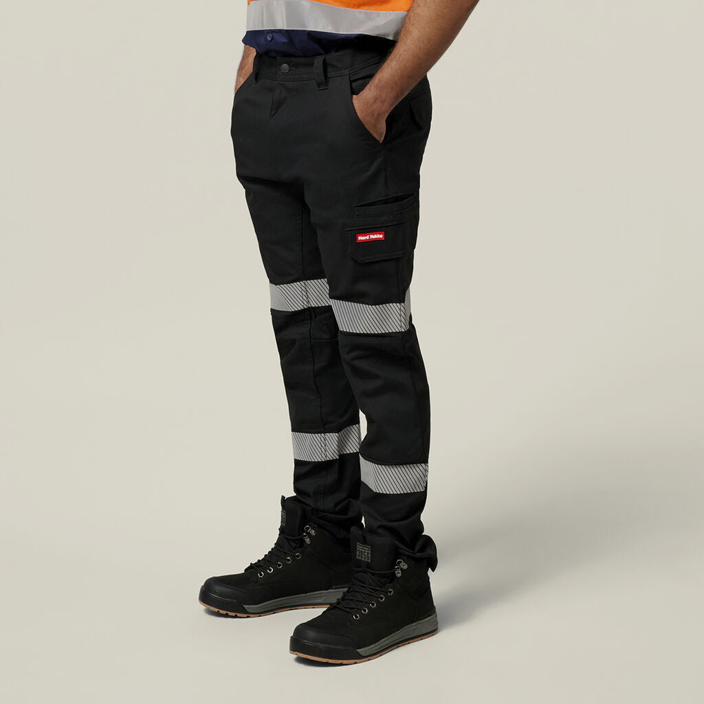 Hard Yakka Reflective Stretch Canvas Cargo Pant (Y02855)