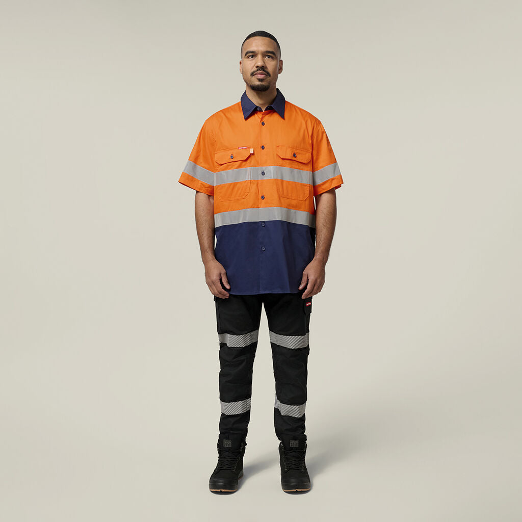 Hard Yakka Reflective Stretch Canvas Cargo Pant (Y02855)