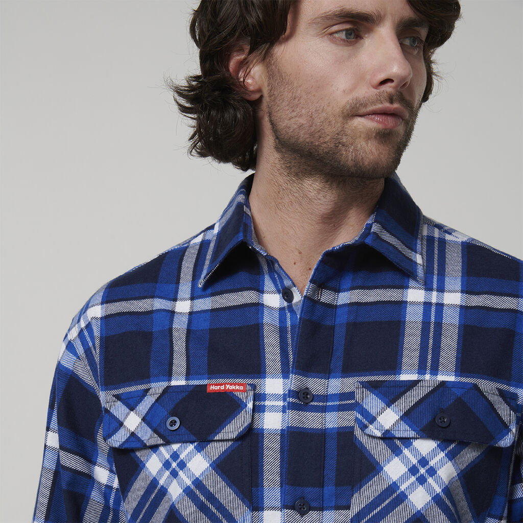 Hard Yakka Long Sleeve Check Flannel (Y07752)