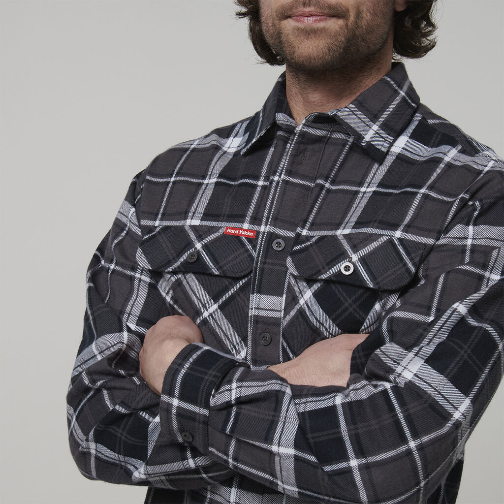 Hard Yakka Long Sleeve Check Flannel (Y07752)
