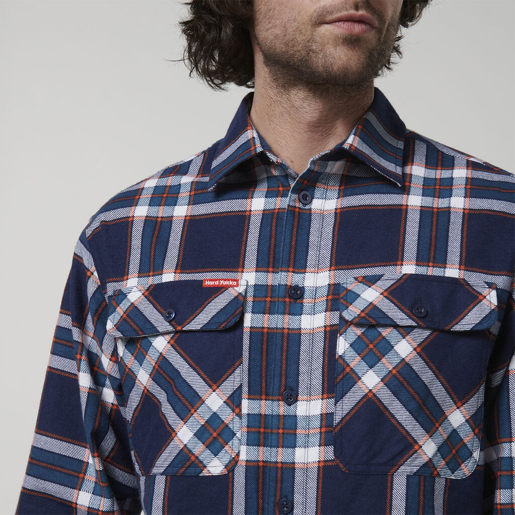 Hard Yakka Long Sleeve Check Flannel (Y07752)