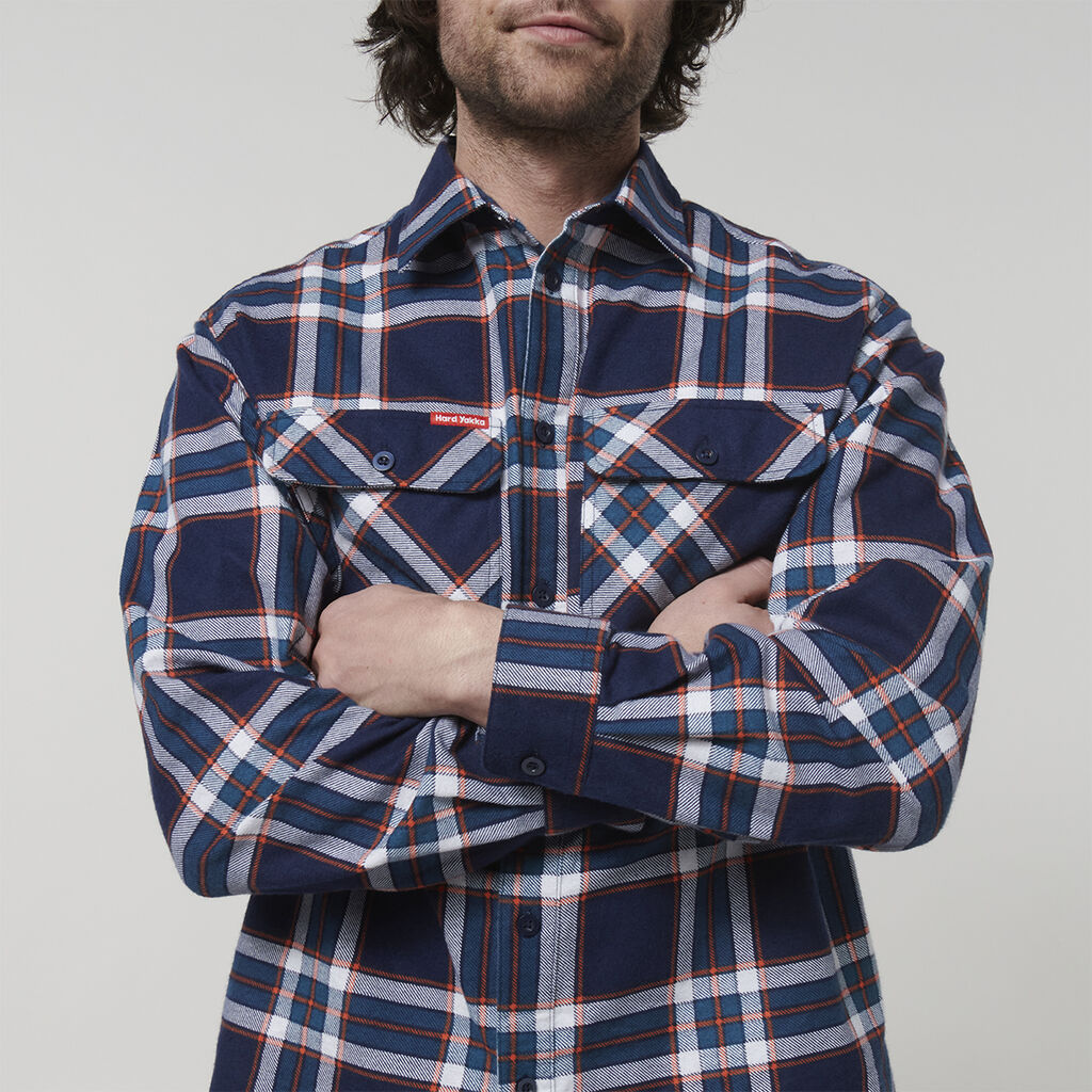 Hard Yakka Long Sleeve Check Flannel (Y07752)