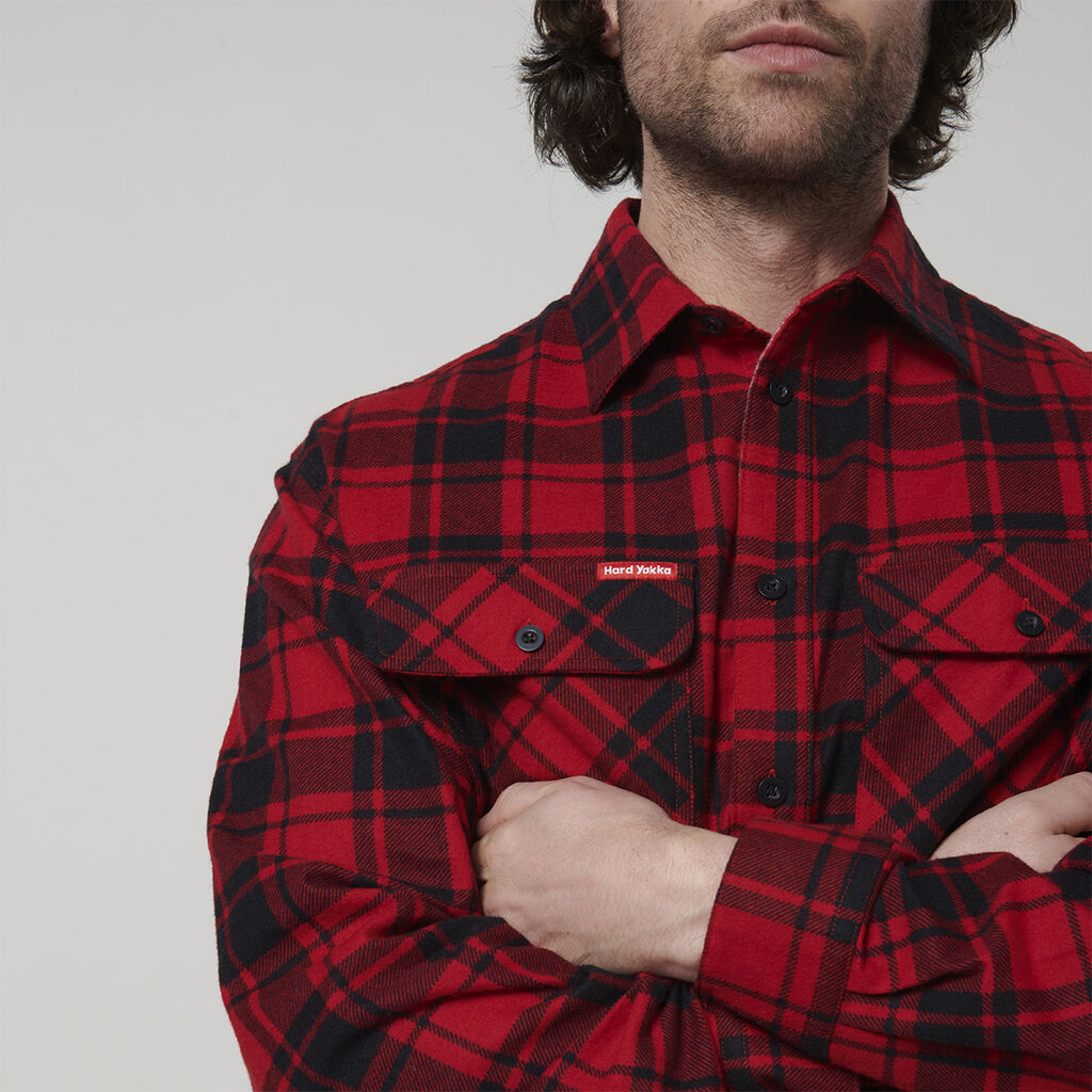 Hardyakka Long Sleeve Check Flannel (Y07752)