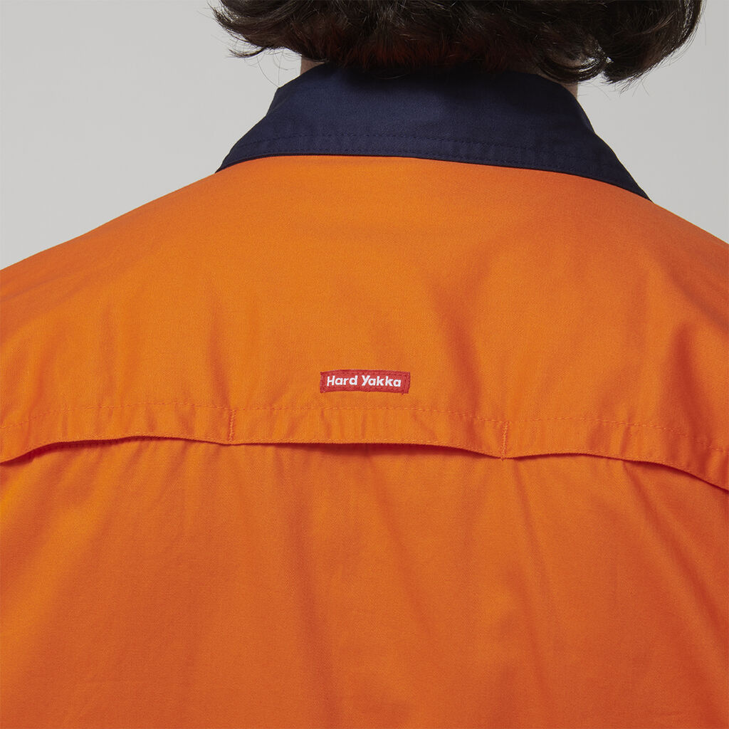 Hard Yakka Shirt Long Sleeve 2 Tone Vented (Y07950)