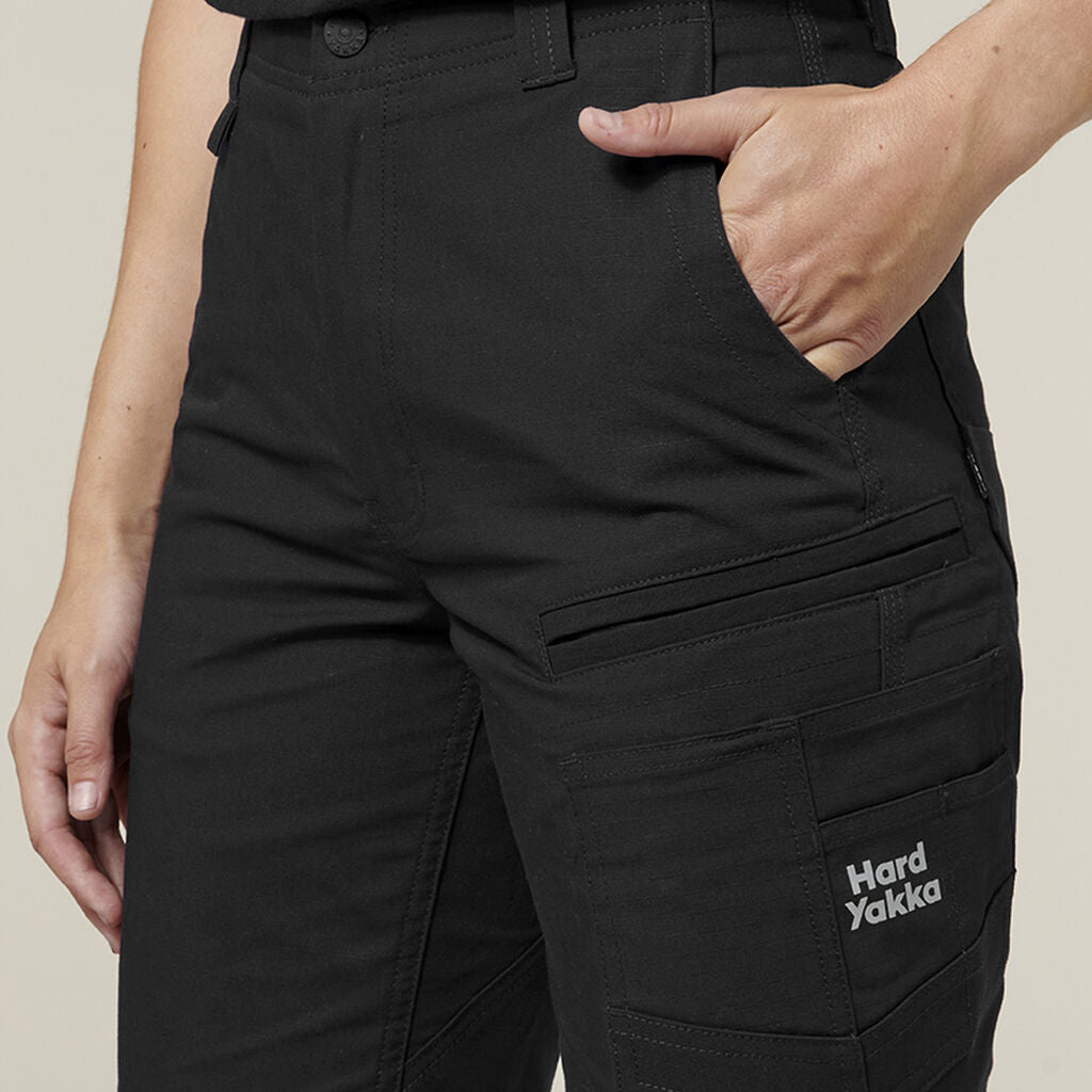 Hard Yakka Women's Raptor Mid Short (Y08228)