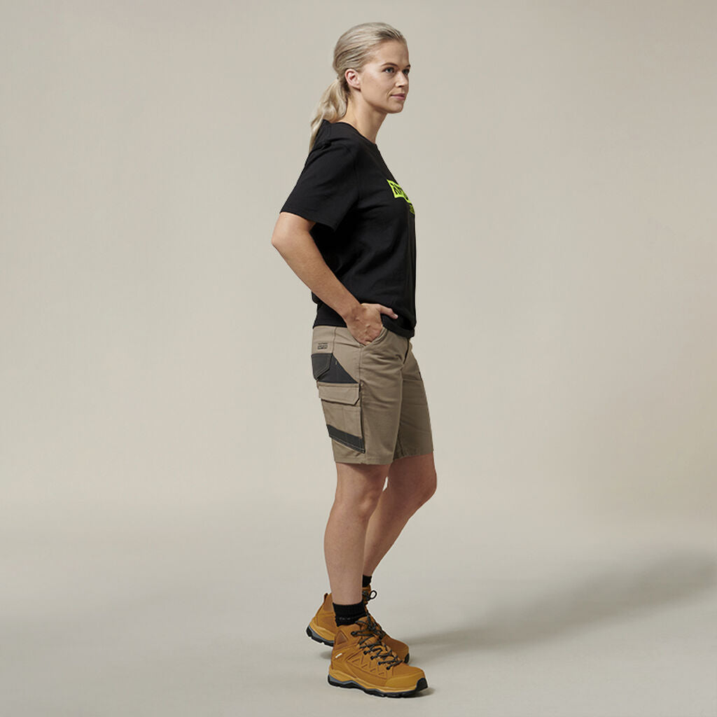 Hard Yakka Women's Raptor Mid Short (Y08228)