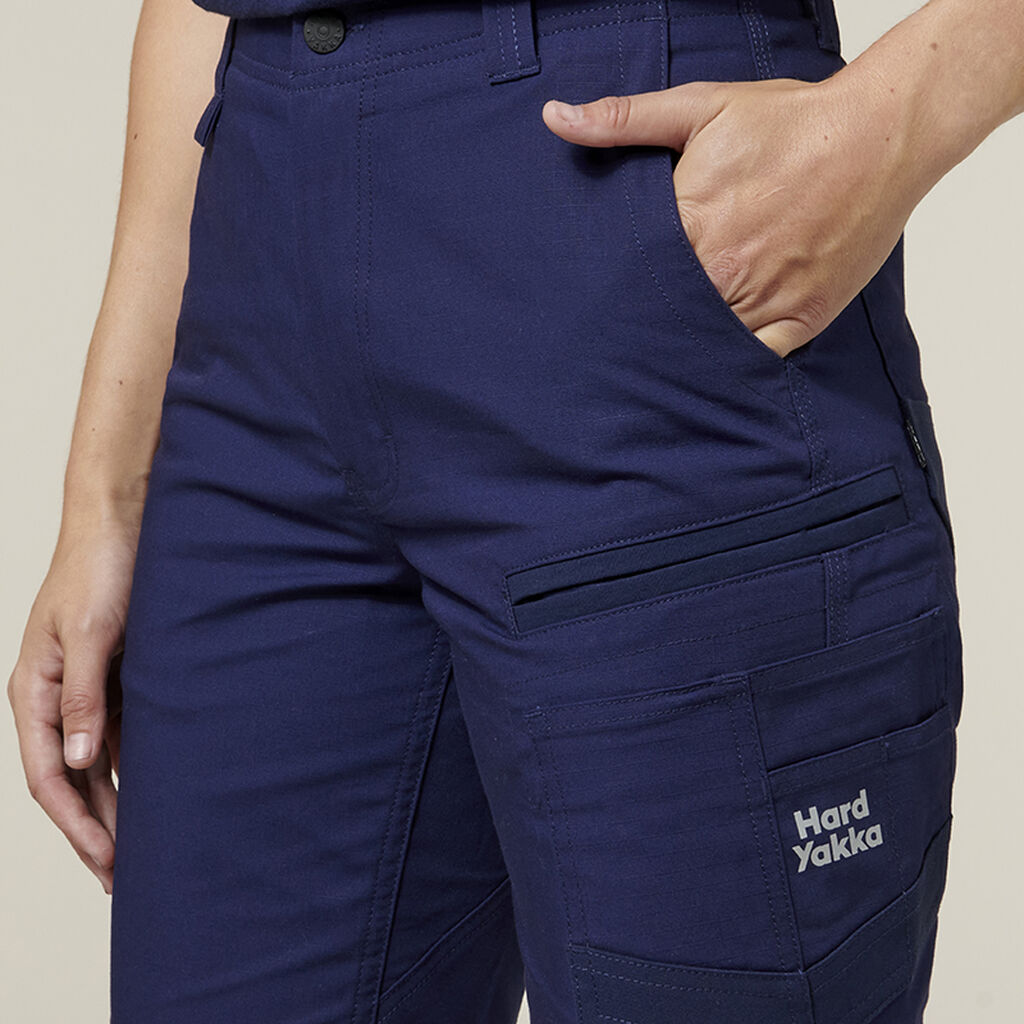 Hard Yakka Women's Raptor Mid Short (Y08228)