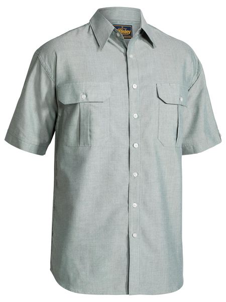 Bisley Oxford Shirt - Short Sleeve (BS1030)