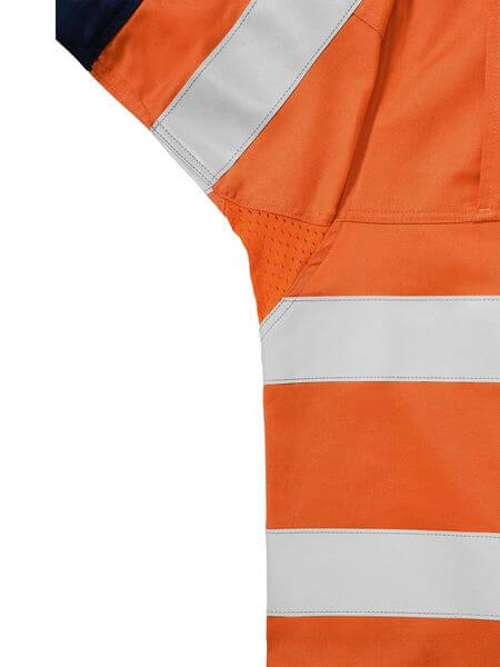 Bisley Taped Hi Vis Industrial Cool Vented Shirt-(BS6448T)