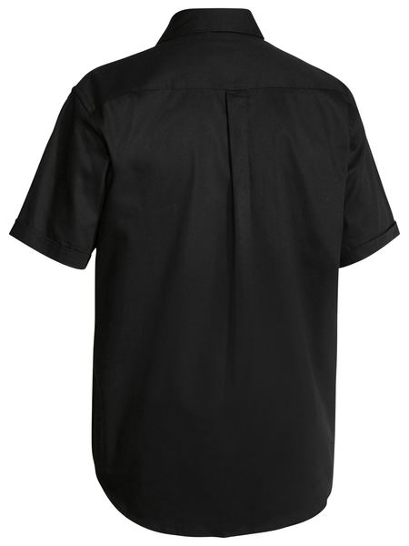 Bisley Original Cotton Drill Shirt - Short Sleeve-(BS1433)