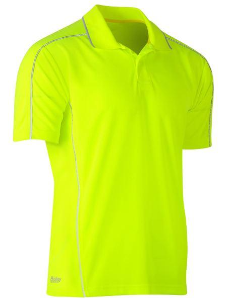 Bisley Cool Mesh Polo With Reflective Piping (BK1425)