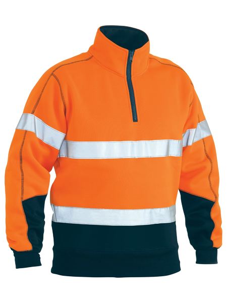 Bisley Taped Hi Vis Fleece Pullover (BK6989T)