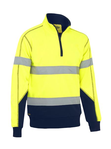 Bisley Taped Hi Vis Fleece Pullover With Sherpa Lining -( BK6987T)