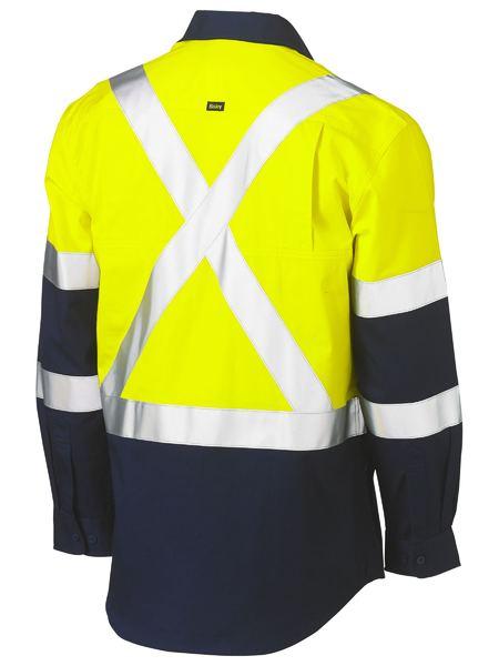 Bisley 3M X Taped Hi Vis Cool Lightweight Shirt (BS6696XT)