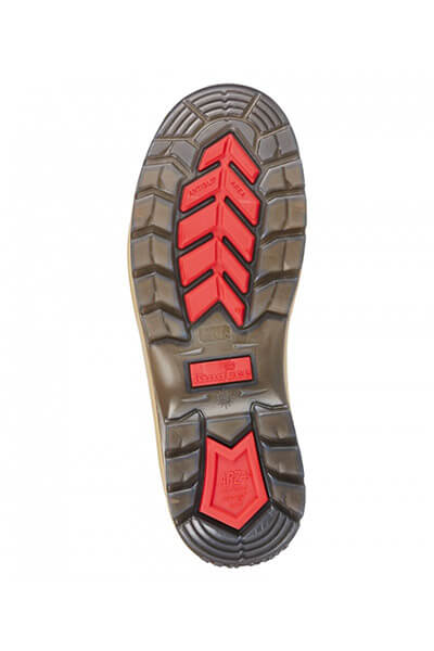 King Gee Tradie Zip/Lace Steel Cap Safety Work Boots (K27100