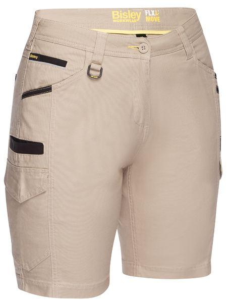 Bisley Women's Flx & Move™ Cargo Short (BSHL1044)