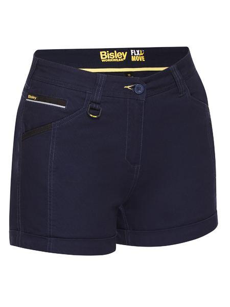 Bisley Women's Flx & Move™ Short Short-(BSHL1045) – Budget Workwear New  Zealand Store