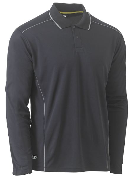 Bisley Cool Mesh Polo With Reflective Piping (BK6425)