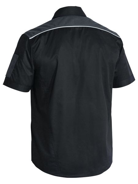 Bisley FLEX & MOVE™ Mechanical Stretch Shirt Short Sleeve-(BS1133)