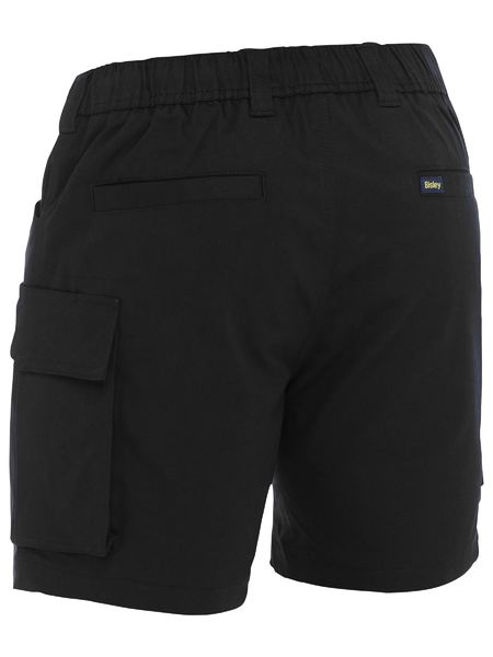 Bisley Stretch Cotton Elastic Waist Cargo Short (BSHC1018)