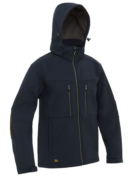Bisley Flx & Move™ Hooded Soft Shell Jacket (BJ6570)