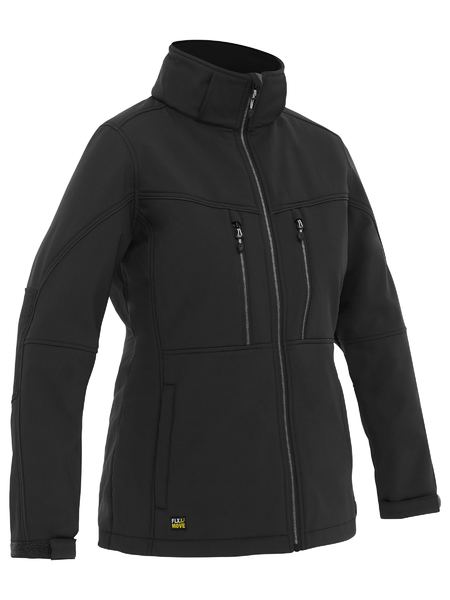 Bisley Women's Flx & Move™ Hooded Soft Shell Jacket (BJL6570)