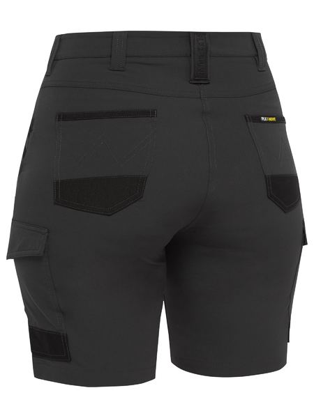 Ladies black work shorts deals