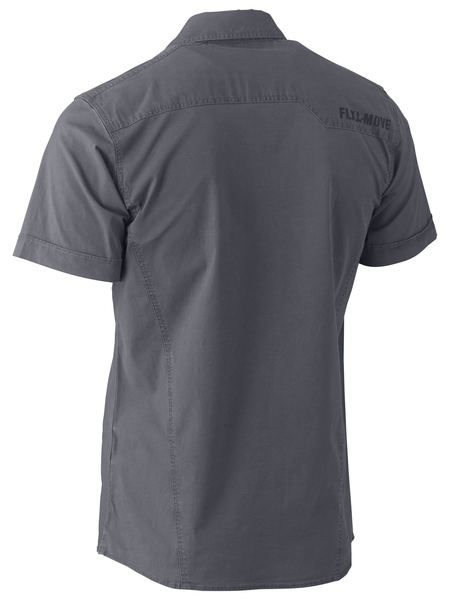 Bisley Flex & Move Utility Work Shirt-Short Sleeve(BS1144)
