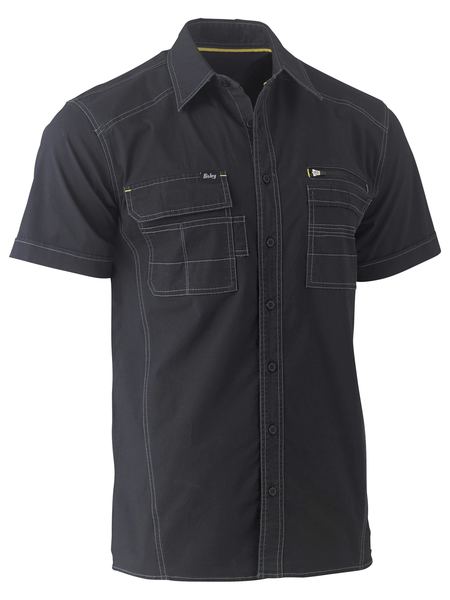 Bisley Flex & Move Utility Work Shirt-Short Sleeve(BS1144)