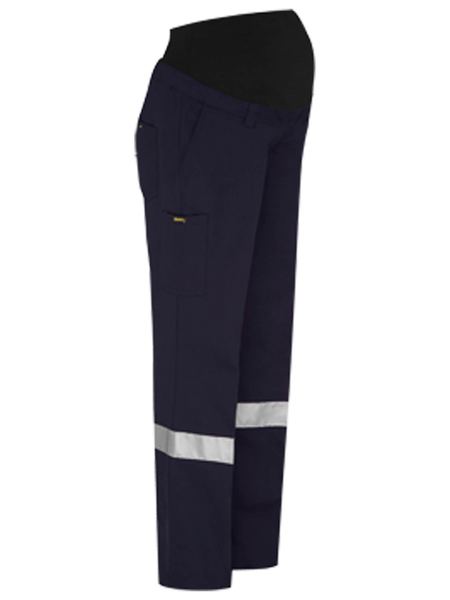 Bisley Women's Taped Maternity Drill Work Pants (BPLM6009T)
