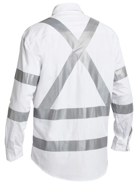 Bisley Taped Night Cotton Drill Shirt -(BS6807T)
