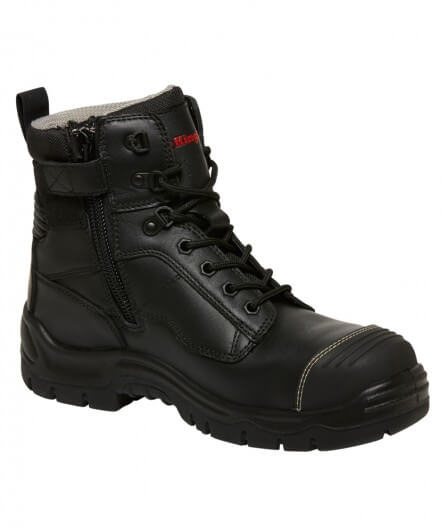 King Gee Phoenix Zip/Lace Composite Safety Work Boots (K27985