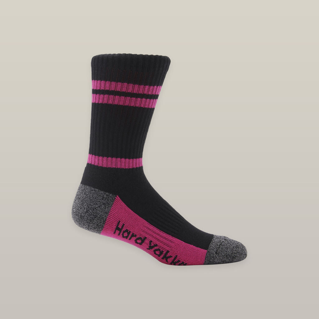 Hard Yakka Women's 3 Pack Crew Sock (Y08606)